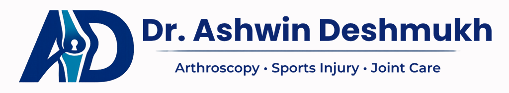 Dr. Ashwin Deshmukh Logo Horizontal White Background