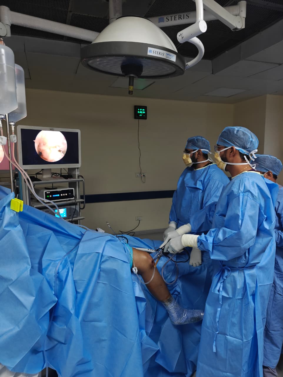 Dr Ashwin Deshmukh While Performing Operation
