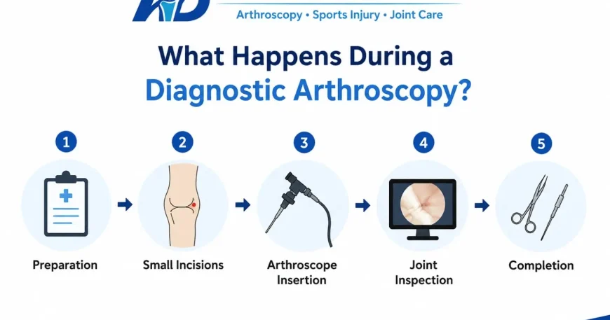 what happens during diagnostic arthroscopy